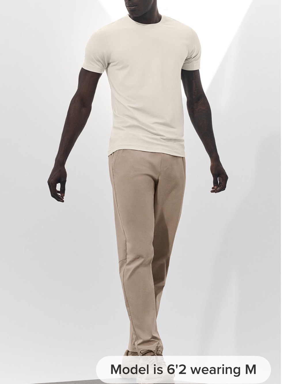 NWT ALO men’s size Large Repetition Pants, Gravel